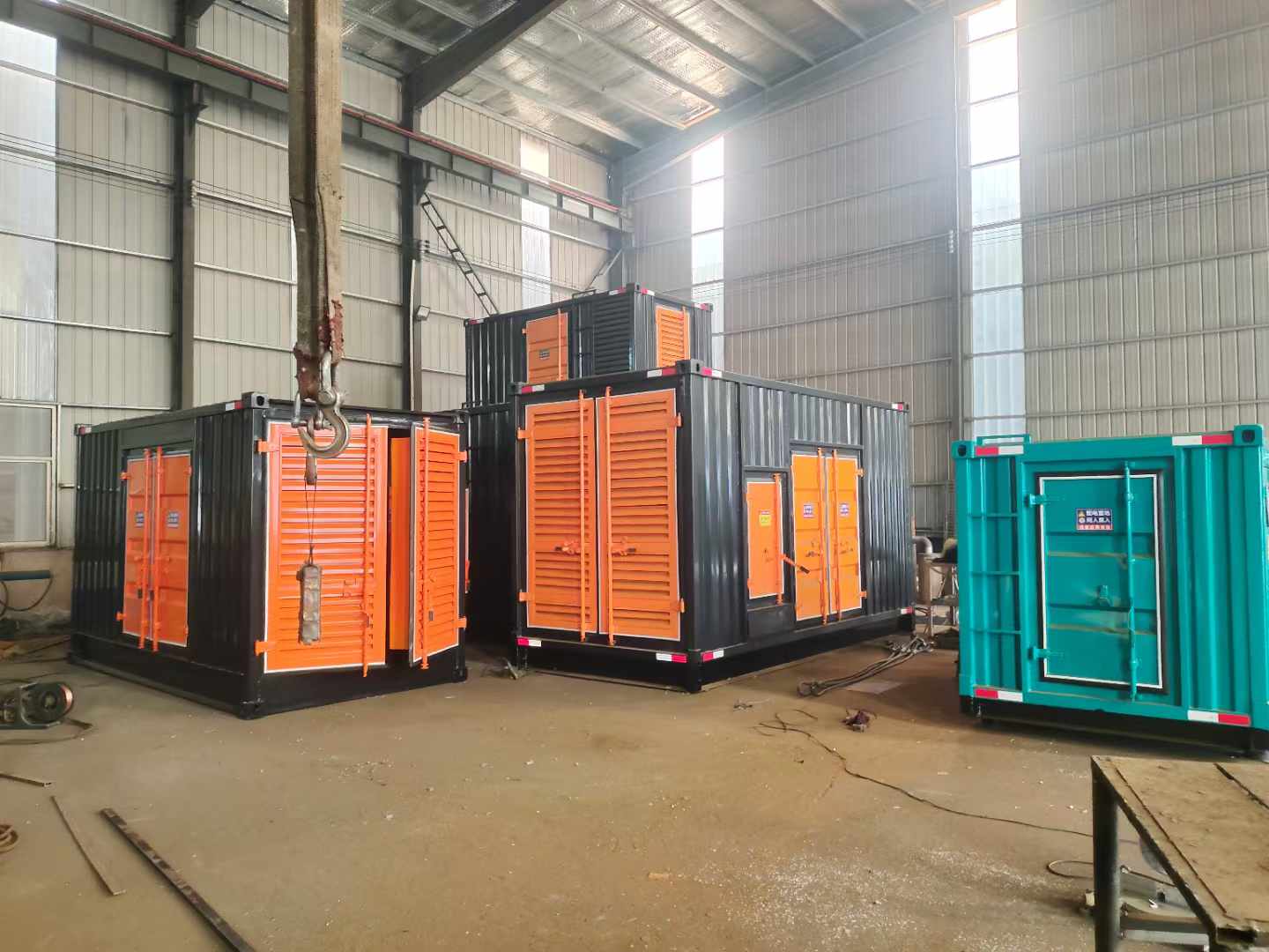 海林500kw柴油发电机组可以带动多少功率设备？